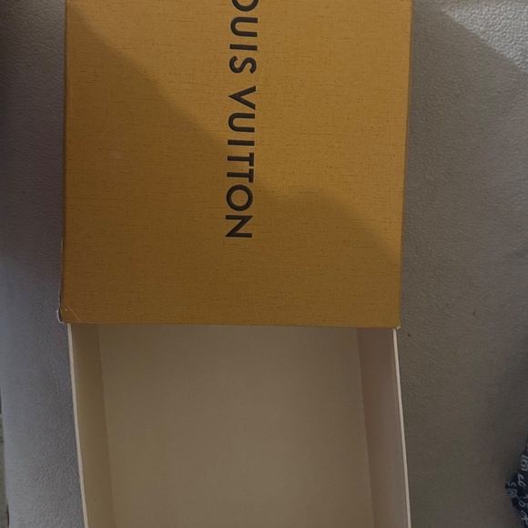 2 Louis Vuitton shoe box with 2 LV shoe dust bag and blue ribbon - Picture 6 of 6